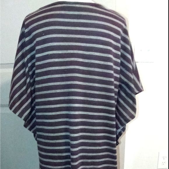 Westbound Woman Stripped Batwing Sleeve Bl… - Picture 6 of 7